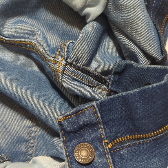 Levi's Blue Jean Shorts for Women - Picture 6 of 8